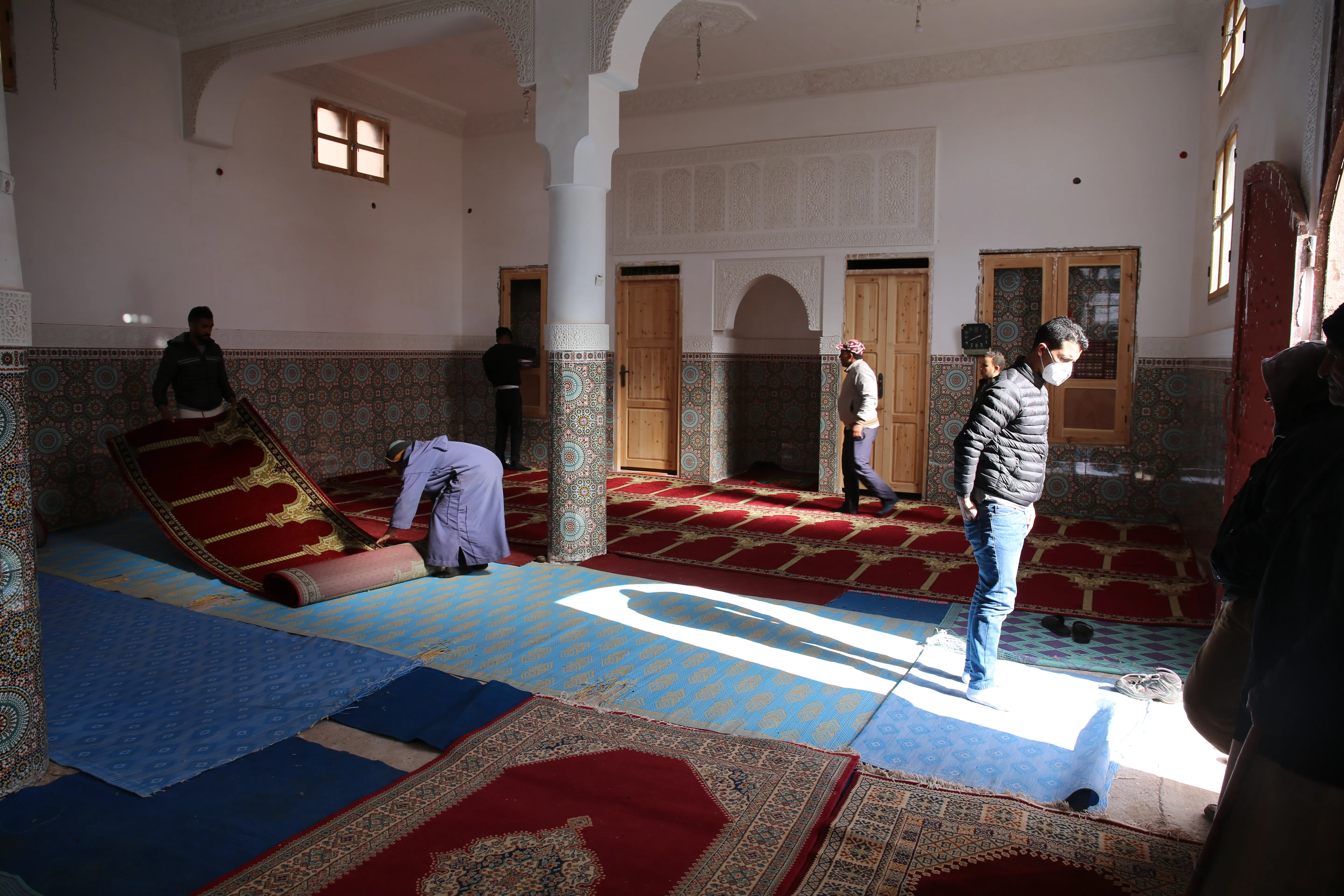 تفريش مسجد دوار التوامة