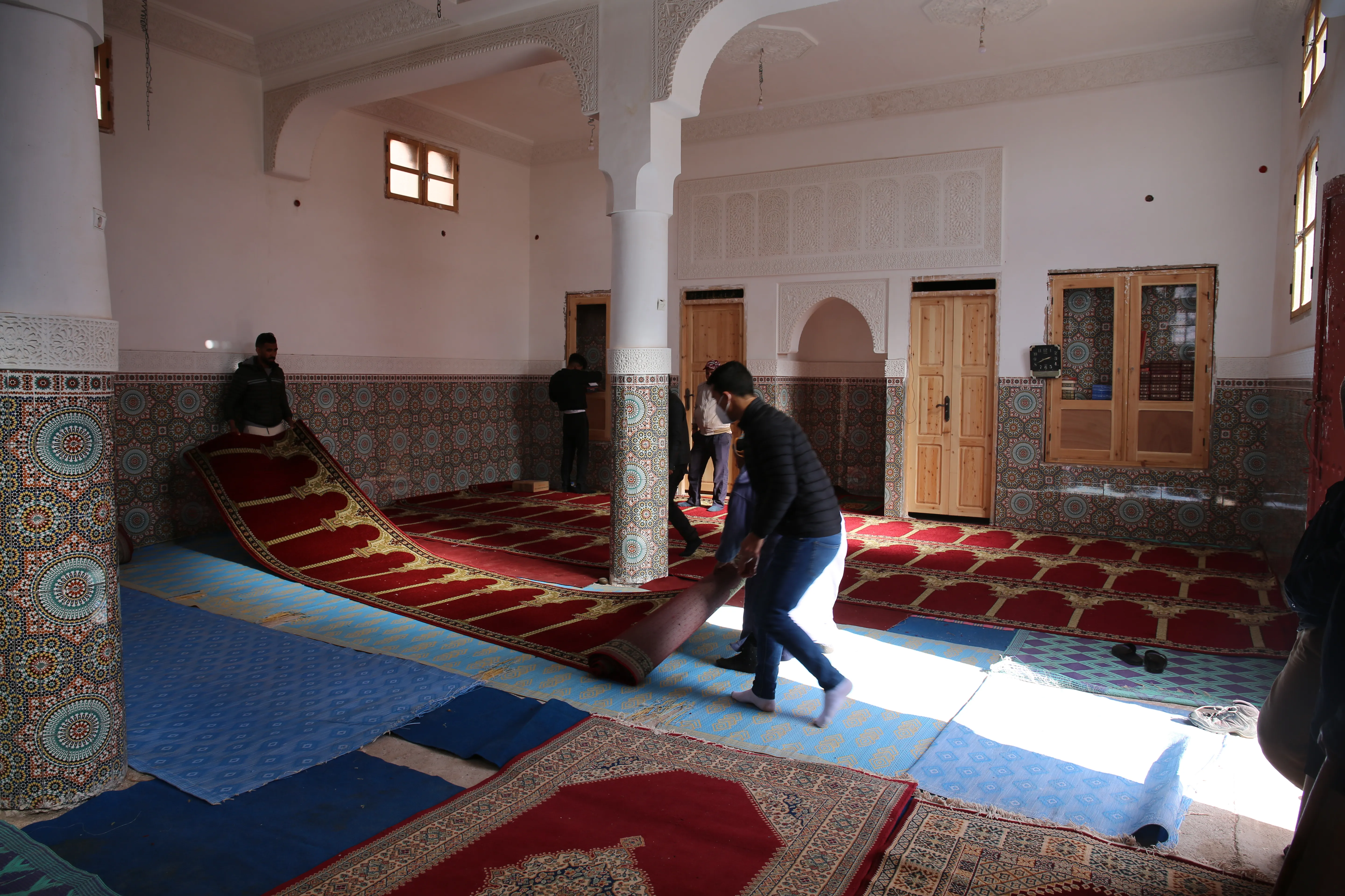 تفريش مسجد دوار التوامة