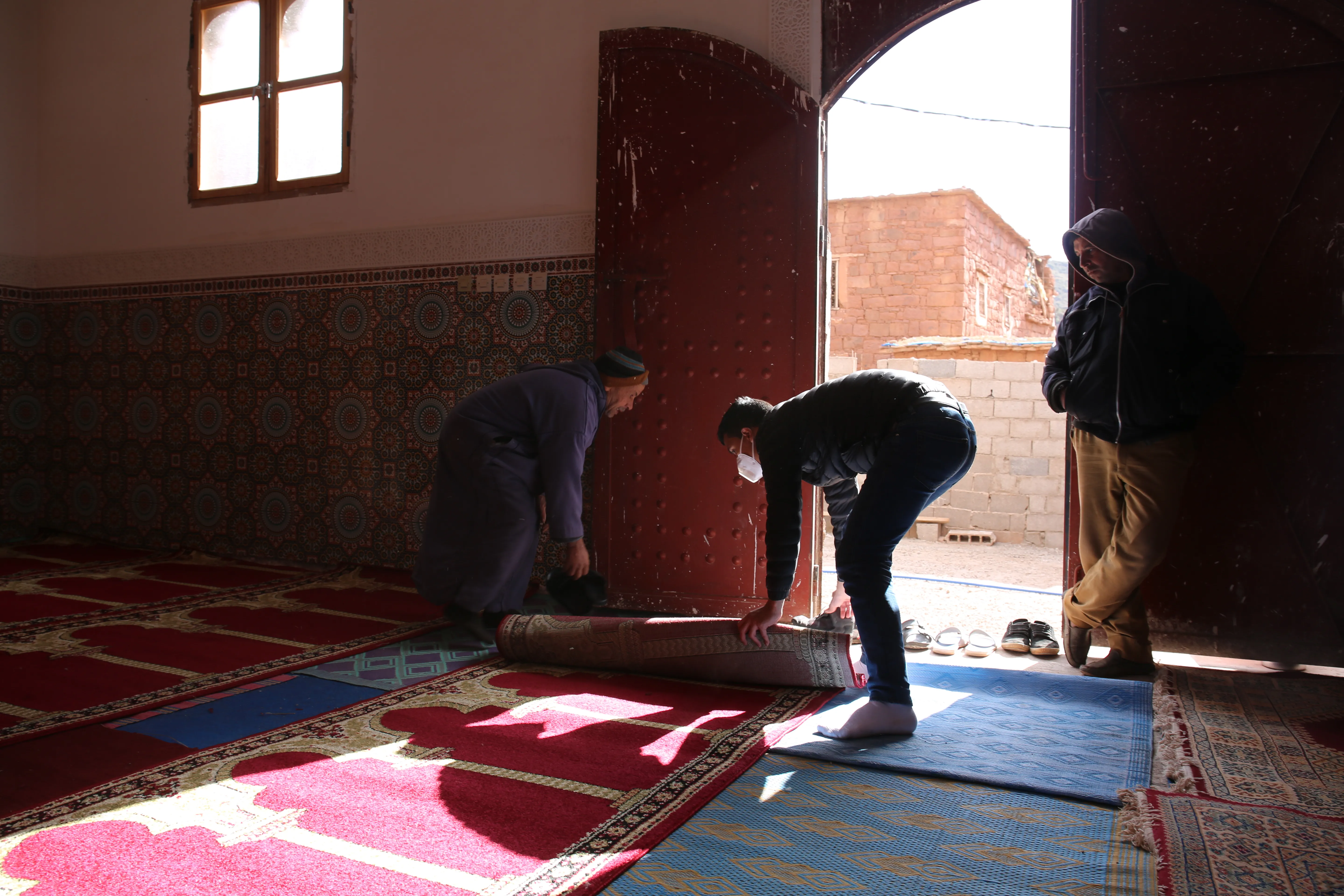 تفريش مسجد دوار التوامة