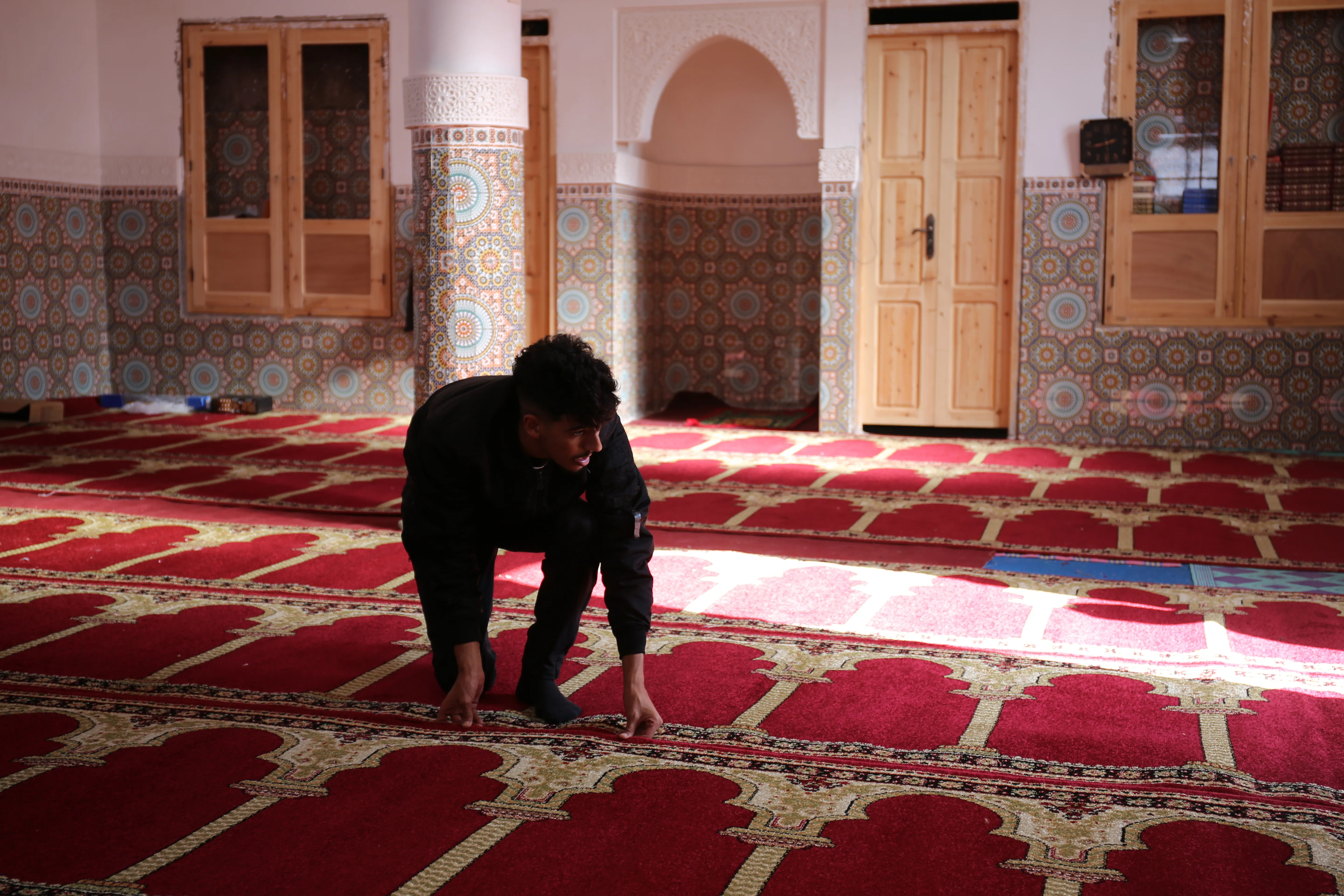 تفريش مسجد دوار التوامة