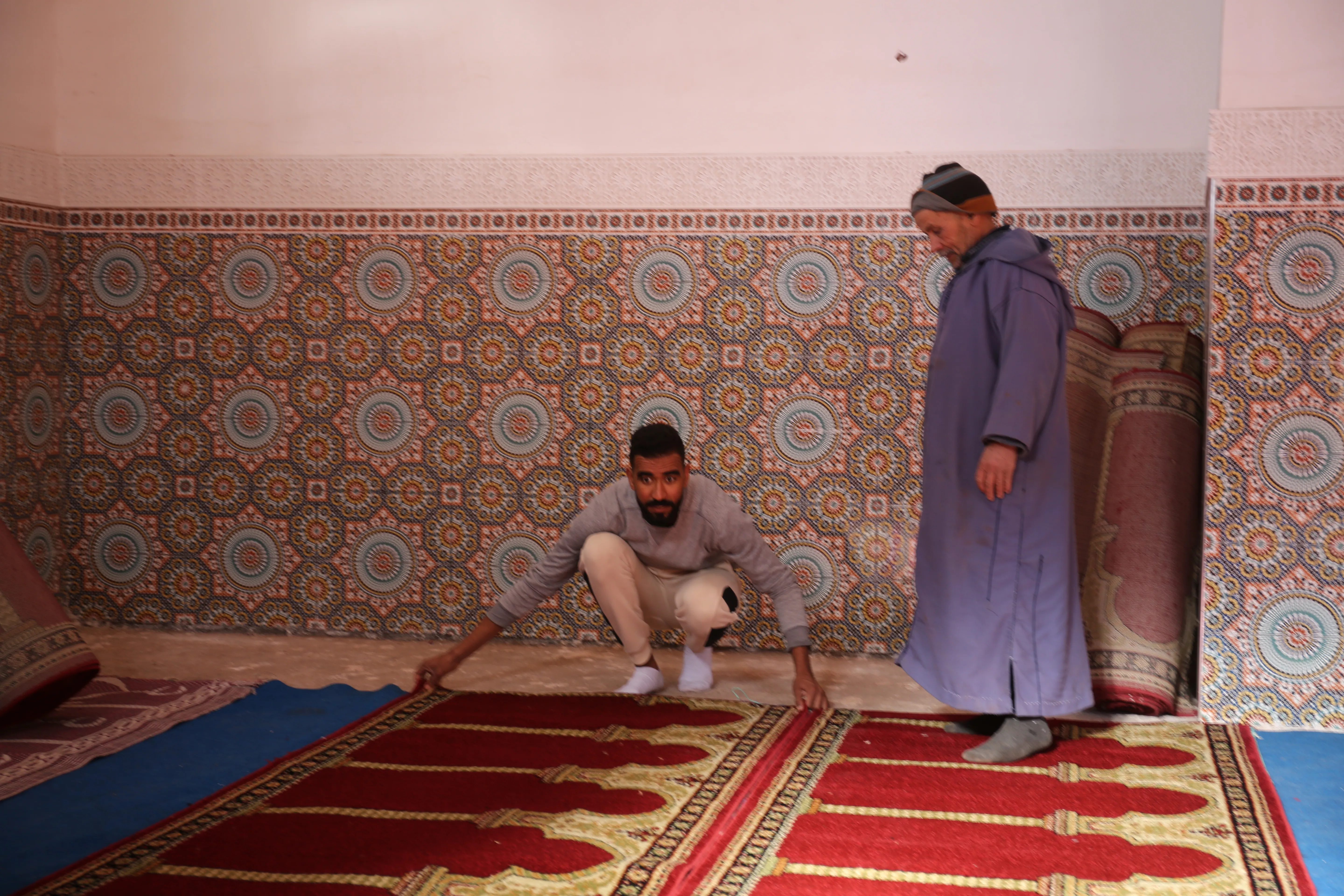 تفريش مسجد دوار التوامة