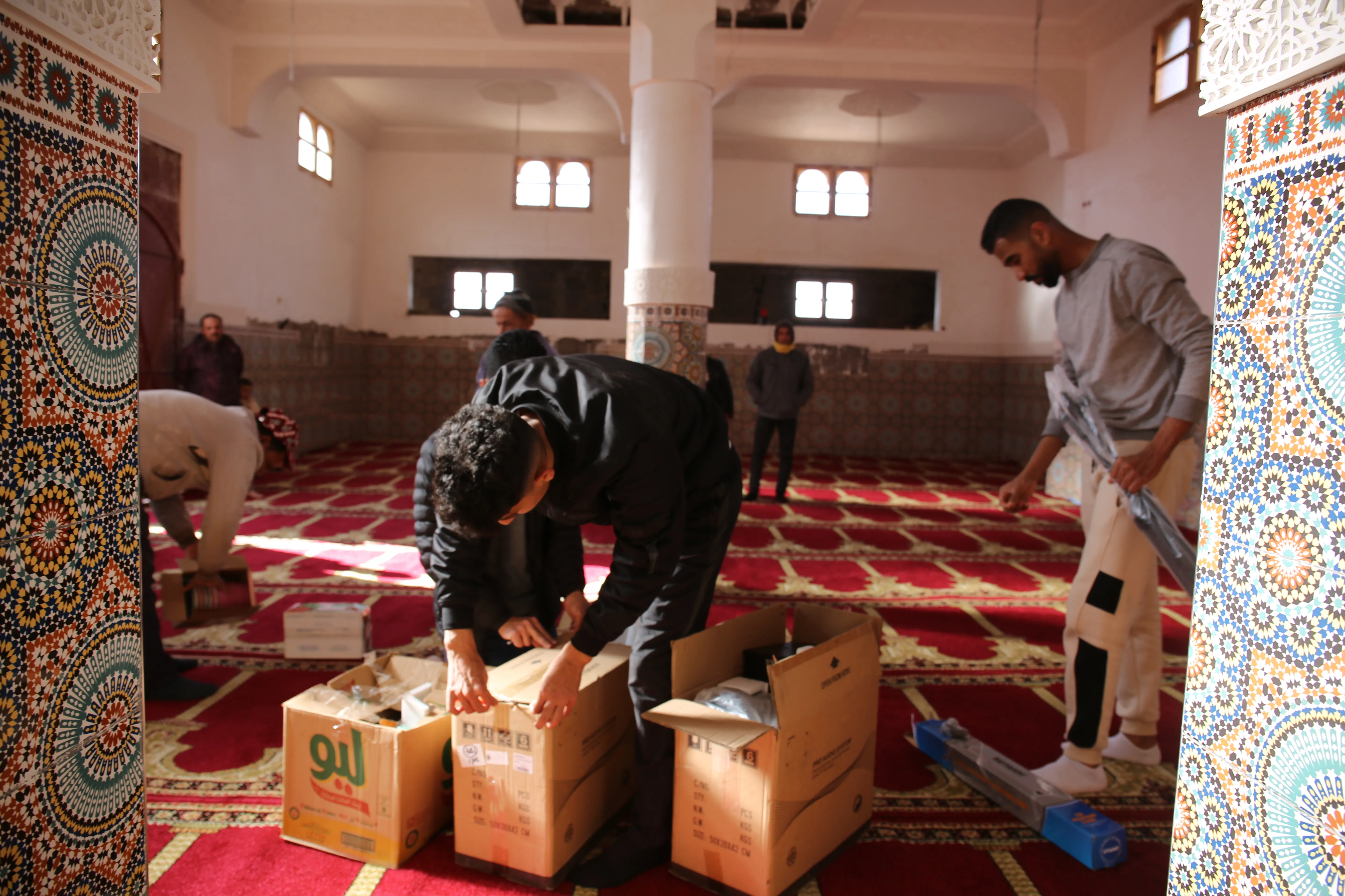 تفريش مسجد دوار التوامة